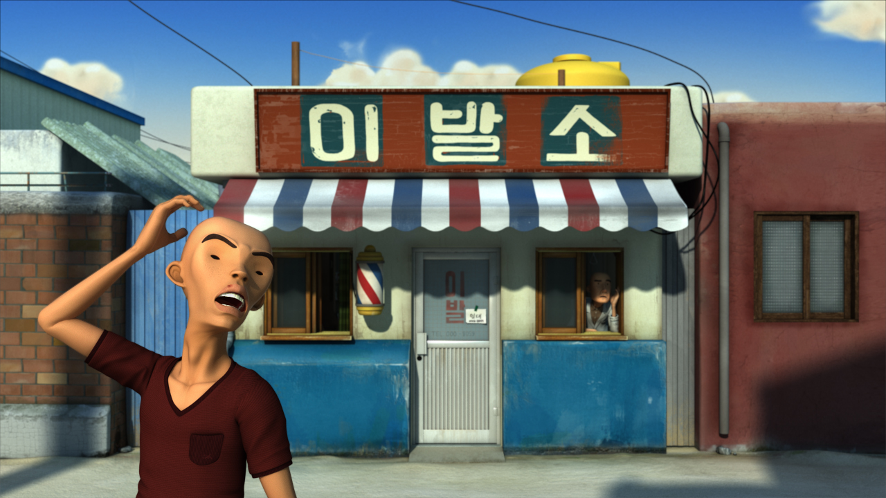 대머리마을 이발사 / A Barber in a Bald Town